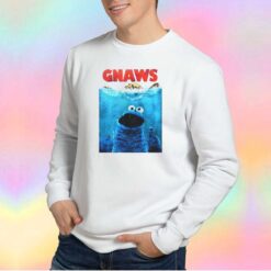 Sesame Street Cookie Monster Gnaws tee Sweatshirt