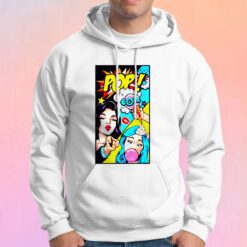 Sexy Pop Art Warhol Lichtenstein Comic Book Hoodie
