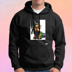 Sexy Weed Girl Smoking Pot Drug Hoodie