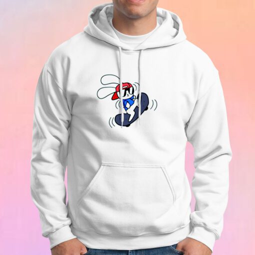 Skateboard Bunny Hoodie