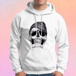 Skull With Beanie Hat Style Hoodie