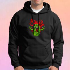 Slimer Ghostbusters Heavy Metal Parody Hoodie