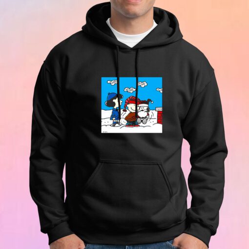 Snoopy PeanutsSanta Claus Christmas Cartoon Hoodie