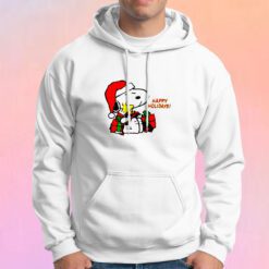 Snoopy Woodstock PeanutsHappy Holidays Hoodie