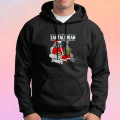 Star Christmas Baby Yoda Mandalorian Hoodie