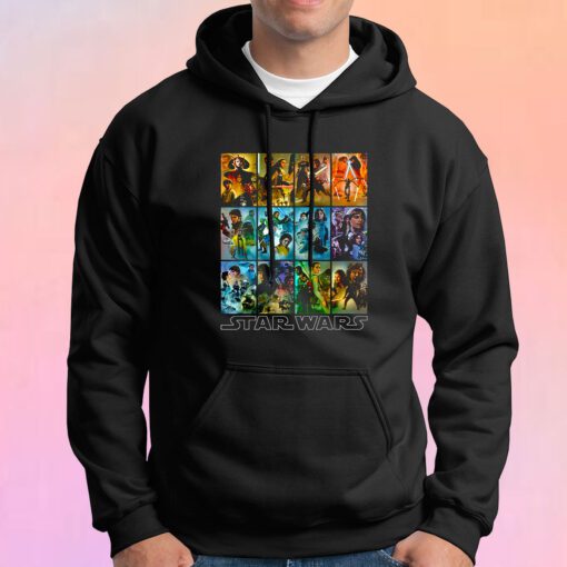Star Wars Celebration Mural Art Panels q Hoodie