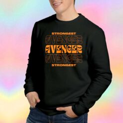 Strongest avenger tee Sweatshirt