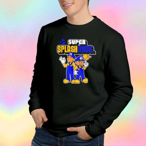 Super Splash Bros Splash tee Sweatshirt