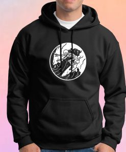 Surfing Skeleton tee Hoodie