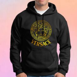 Versace Logo tee Hoodie