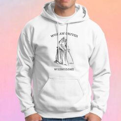 Woman Crutch Wednesday tee Hoodie