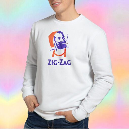 Zig Zag Men Logo Vintage tee Sweatshirt