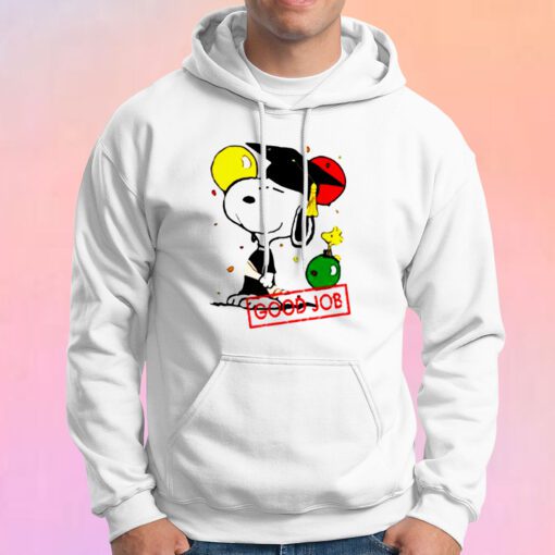 snoopy good job Hoodie