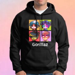 vintage Gorillaz mashup funny unisex tee Hoodie