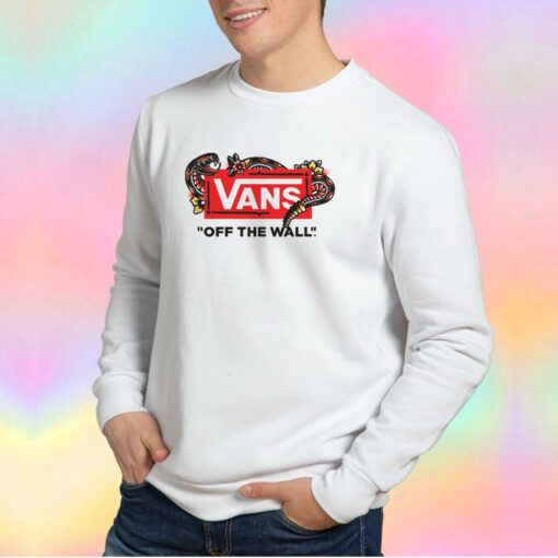Awesome Snake Vans logo Sweatshirt
