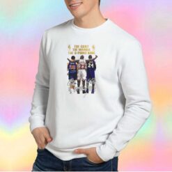 Awesome The Goat The Mamba The 3 Point King Sweatshirt