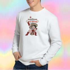 Cartoon Betty Boop Vegas Sweatshirt