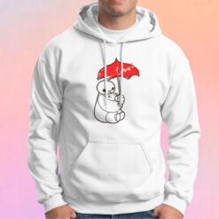 Disney Big Hero 6 Baymax Umbrella Funny Hoodie