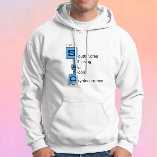 Funny I LOVE STAYC Hoodie