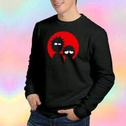 Funny rick and morty cartoons Sweatshirt