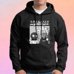 Funny rick and morty cartoons parody Hoodie