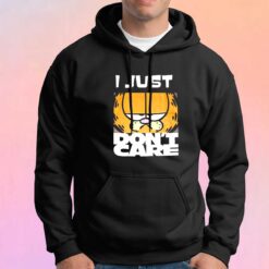 Garfield i just dont care parody Hoodie