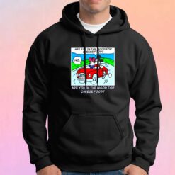 Mickey Are You In The Mood For Cheese Food Hoodie