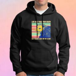 Opossum Live ugly fake your death Vintage Hoodie