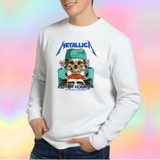 Rare Metallica crash course Sweatshirt