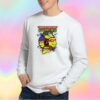 The simpson teenage mutan funny Sweatshirt