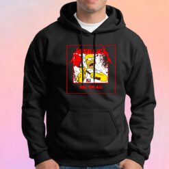 The simpsons cartoons Metallica Hoodie