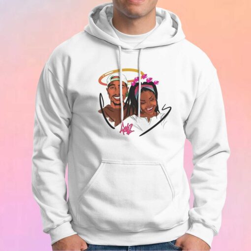 Tupac shakur and janet jackson Hoodie