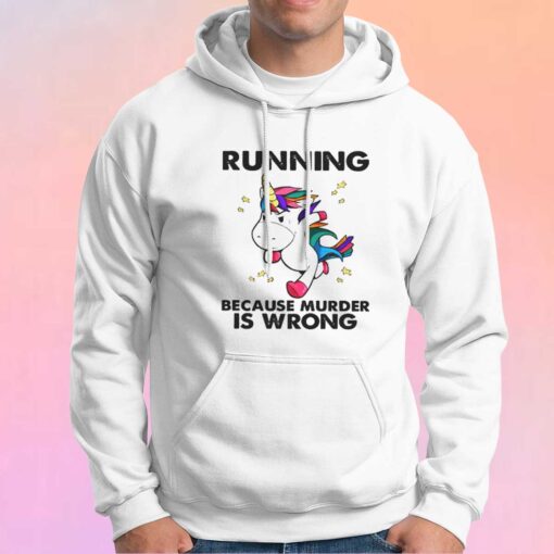 Unicron Running Because Murder Is Wrong unisex Hoodie
