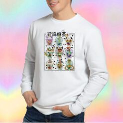 Anime Bubble Tea Nerd Sweatshirt