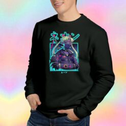 Anime Neon Mailor Moon Sweatshirt
