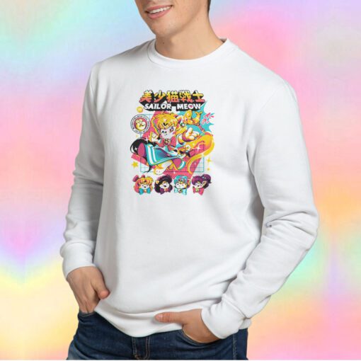 Cute Sailor Meow Sweatshirt
