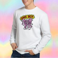 Funny Harry Styles Keith Haring Safe Sex Sweatshirt