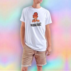 Garfield Wanna Fuck T Shirt