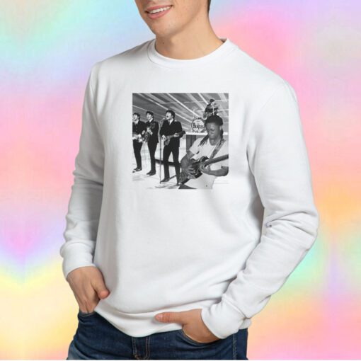 Lil Wayne with The Beatles1964 Sweatshirt