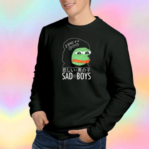 Meme Sad Boys Sweatshirt