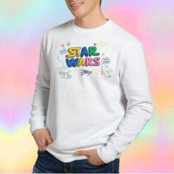 Movie Star Wars Yoda Art Sweatshirt