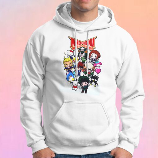 My Hero Academia x Hello Kitty and Friends Hoodie