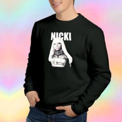Nicki Minaj Pink Lips Portrait Sweatshirt