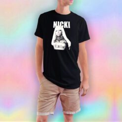 Nicki Minaj Pink Lips Portrait T Shirt
