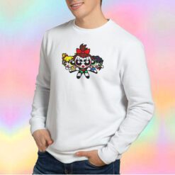 Power Puff Oiran Vintage Sweatshirt