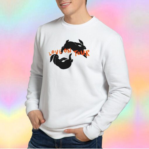 Rabbit Love on tour Sweatshirt