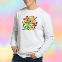 Rerto Nickelodeon 90s Cartoon Sweatshirt