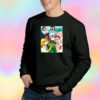 Retro Hank Hill And The Simson Smoke Sweatshirt