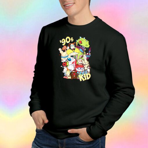 Retro Nickelodeon 90s Kid Sweatshirt