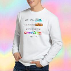 Yes I am a Pisces yes I commit tax fraud Sweatshirt